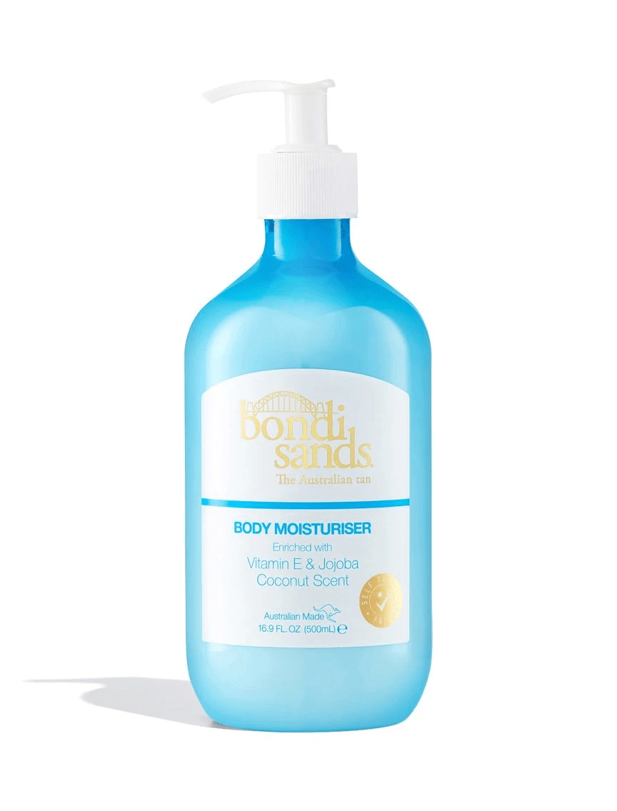 Vegan Coconut Body Moisturiser in a Pump Bottle